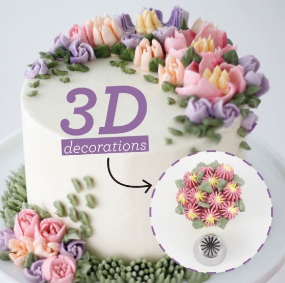 Decora tyll daisy
