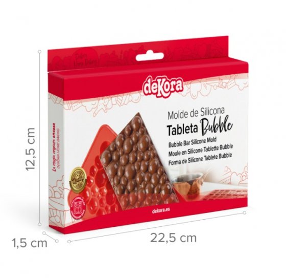 Dekora Silikonform Chokladkaka Bubbles 15,5 x 8 cm