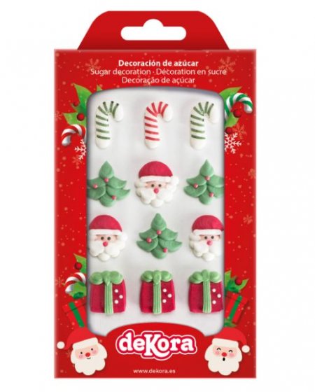 sockerdekorationer julmotiv