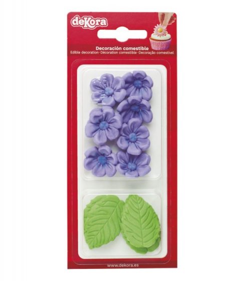Ätbara sockerblommor