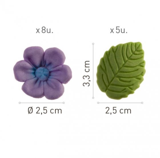 Ätbara sockerblommor