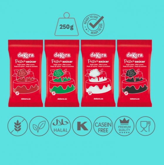 LÖYTÖ! PAR. 30-04-2026 Dekora Sokerimassa Vaaleanpunainen 150 g