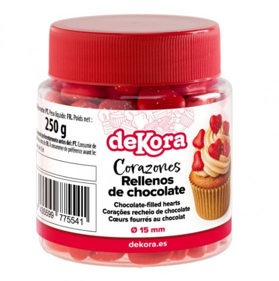 Dekora Chokladhjärtan 250 g