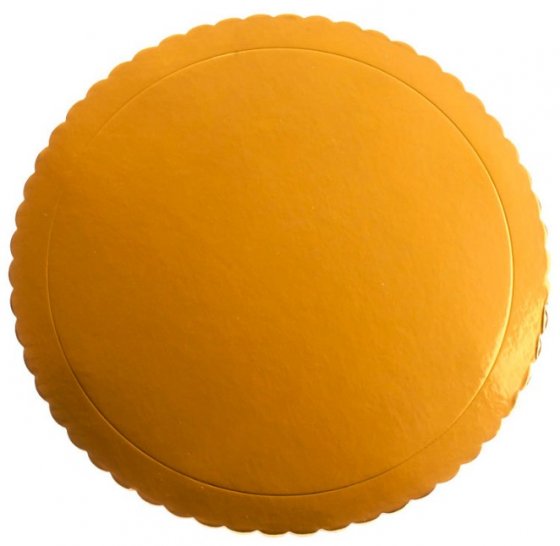 Dekora Tårtbricka Scallop Guld 30 cm
