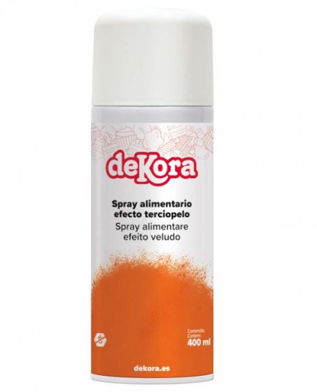 Dekora Velvet Spray Oranssi 400 ml