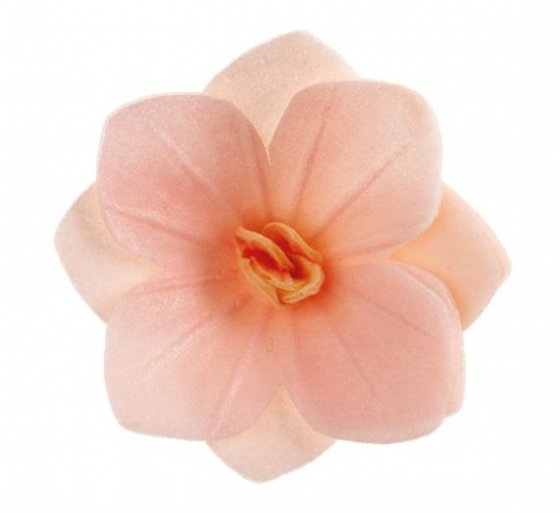 Syötävä kakkukoriste waferkukat vaaleanpunainen 18 kpl