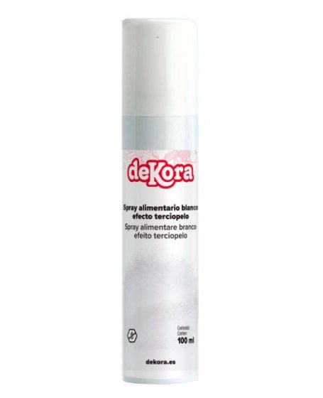 Dekora Velvet Spray White 100 ml