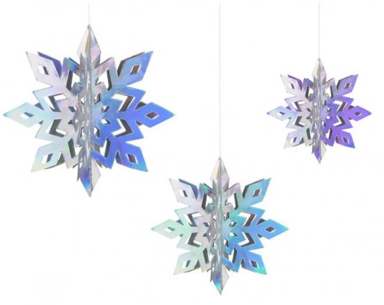 Dekorationer snowflake