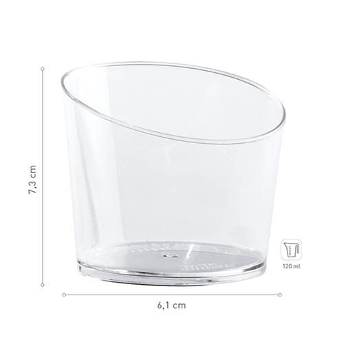 dessertglas i plast 120 ml