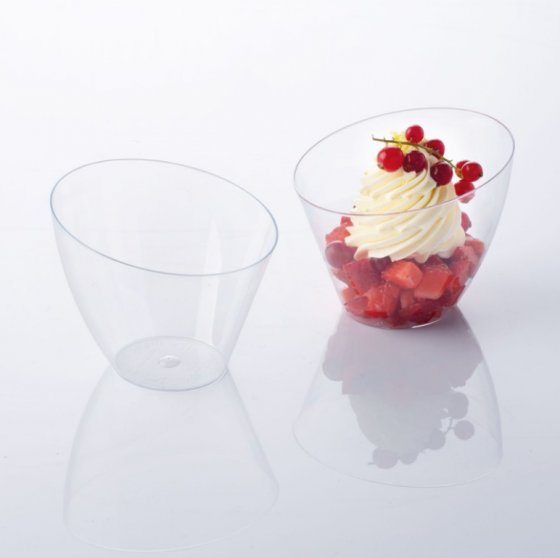 Dessertglas i plast Vela 200 ml 20-pack