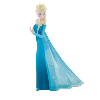 Elsa dekoration i plast