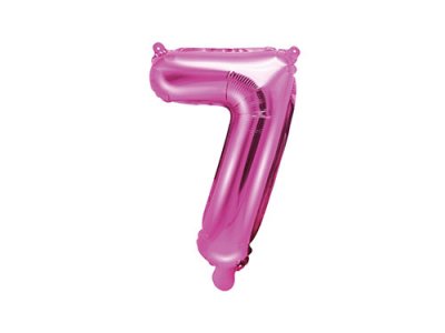 Folieballong rosa 35 cm - Nr 7