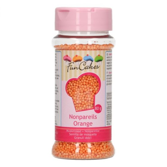 Små strösselkulor orange