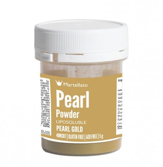 fettlöslig pulverfärg guld