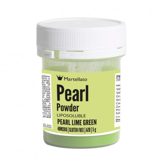 fettlöslig pulverfärg lime