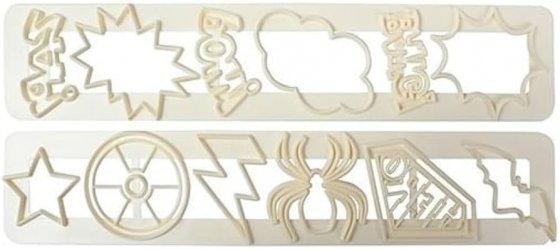 FMM Utstickare superhjälte-set 12 motiv