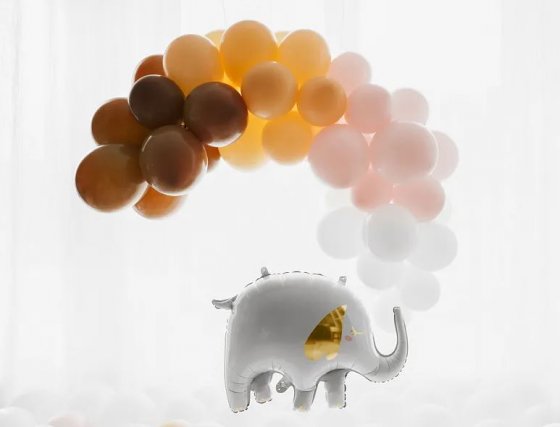 Folieballong baby elefant