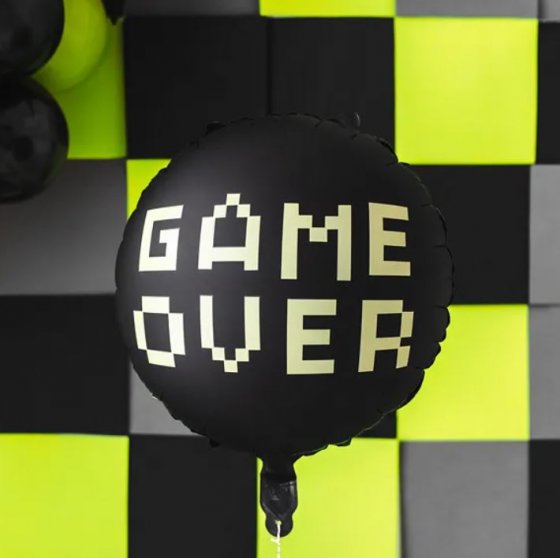 Folieballong game over