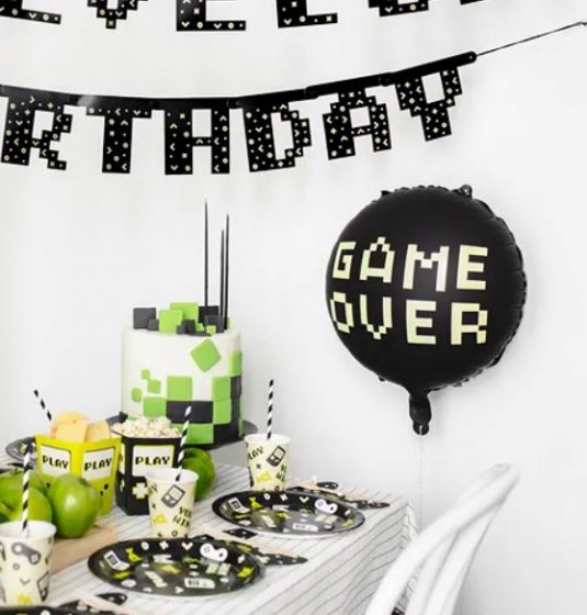 Folieballong game over