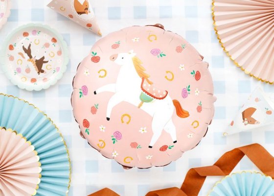 Folieballong hästar