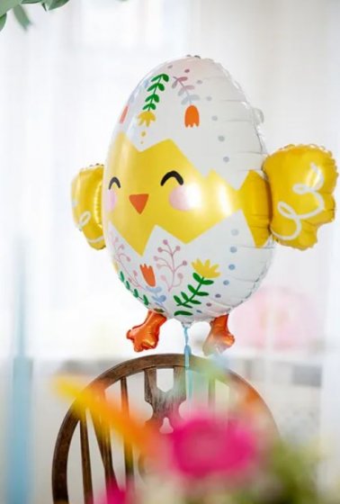 Folieballong påskkyckling