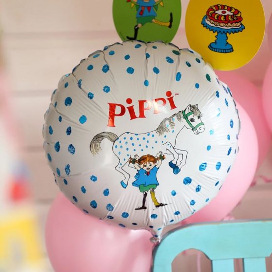 Folieballong Pippi Långstrump