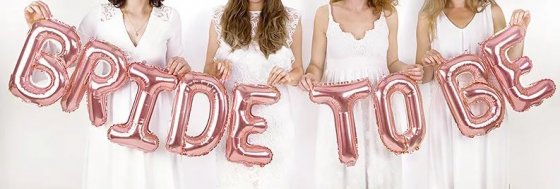 Folieballonger Bride to be