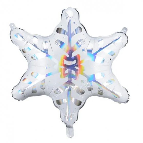 Folieballong snöflinga