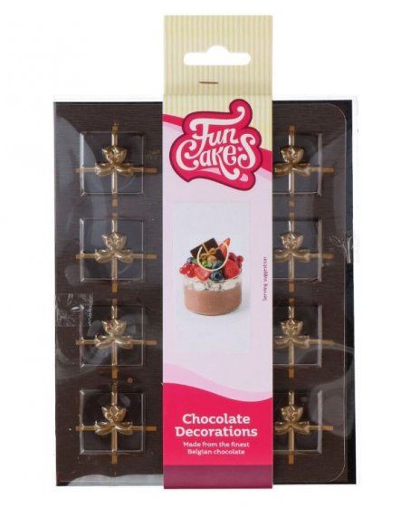 FunCakes Suklaakoristeet Lahjat Maitosuklaa 12 kpl