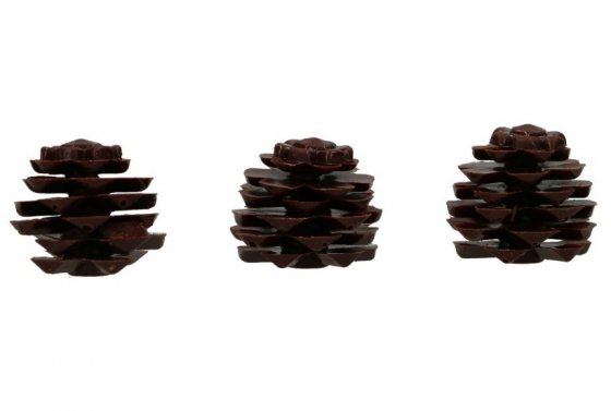 FunCakes Suklaakoristeet 3D Käpyjä