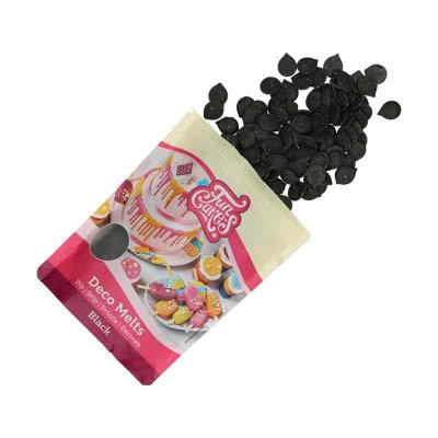 Funcakes Deco Melts Black 250 g