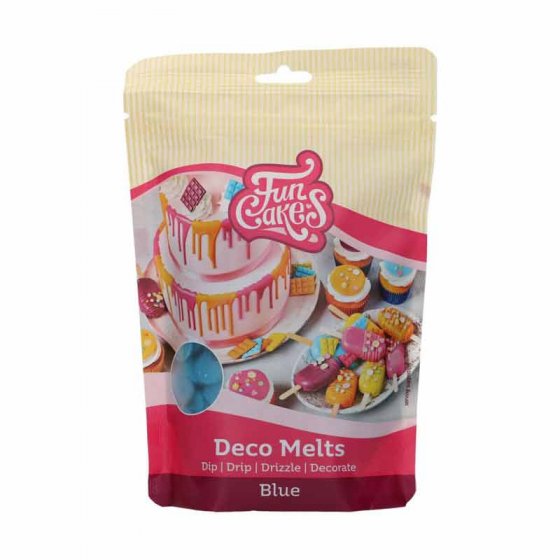 Funcakes Deco Melts Sininen 250 g