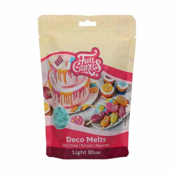 deco melts light blue