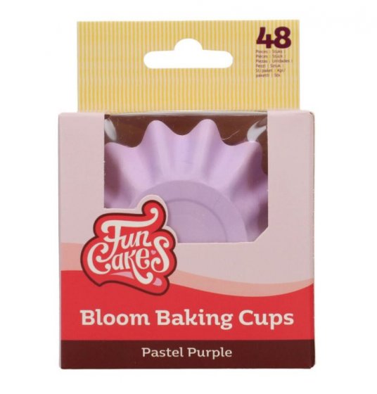 Muffinsformar bloom ljuslila