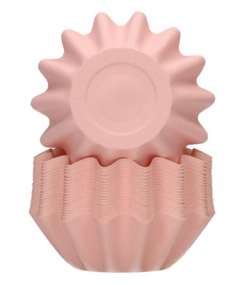 Muffinsformar bloom ljusrosa