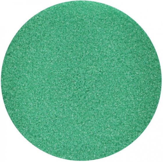 Sanding sugar green