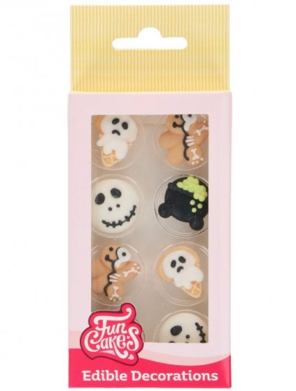 FunCakes Sokerikoristeet Haunted Treats 8 kpl