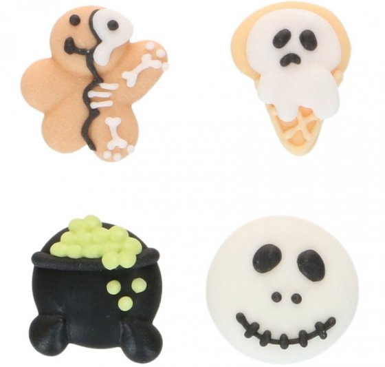 FunCakes Sokerikoristeet Haunted Treats 8 kpl