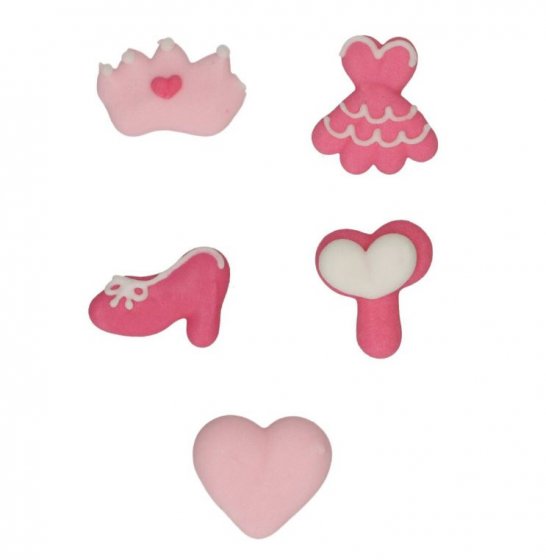 sockerdekorationer prinsessor