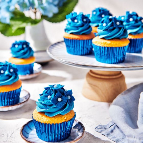 FunCakes Sugar Paste Bella Blue 250 g