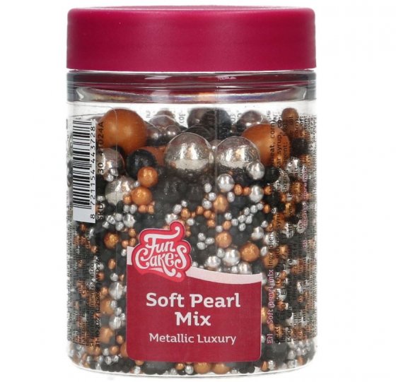 FunCakes Strössel Soft Pearls Metallic Luxury