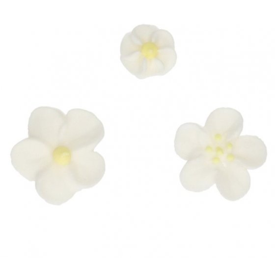 FunCakes sockerdekorationer blommor storpack