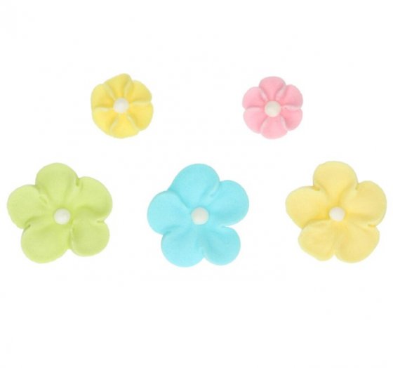 FunCakes sockerdekorationer blommor storpack
