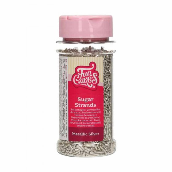Strössel sugar strands silver