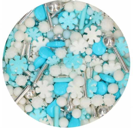 FunCakes 3D Sprinkle Medley Frosty Winters 70 g
