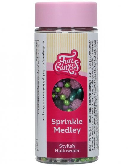 FunCakes strösselisekoitus Stylish Halloween 65 g