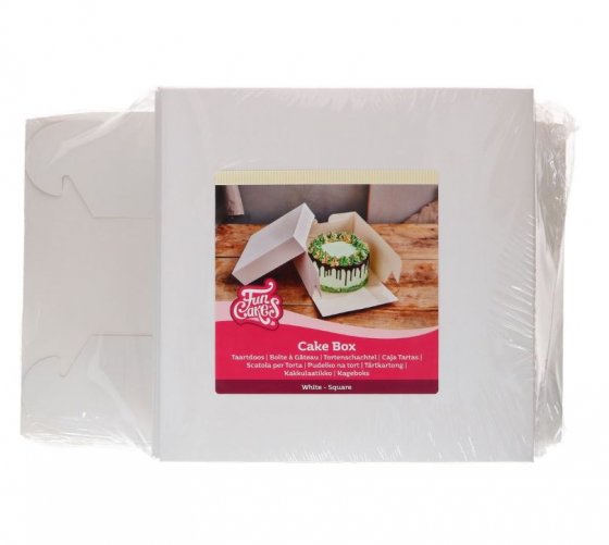 Tårtkartong med lock 35 x h 20 cm 25-pack