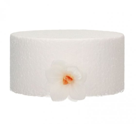 Ätbar Tårtdekoration Waferblommor Vita 18 st