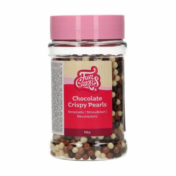 Funcakes strösselmix choklad crispy pearls