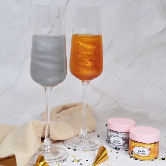 Sweet Kitchen Glitter till drinkar Silver 10 g